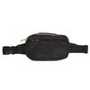Наружная спортивная поясная сумка Черная Модная Водонепроницаемая Сумка-мессенджер на молнии на грудь для пешего туризма Черная 7,1 x 5,1 x 2,2 дюйма