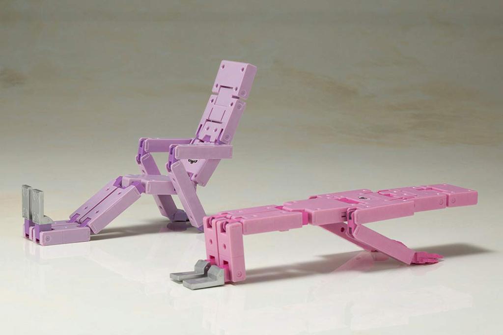 Frame Arms Girl MATERIA WHITE MATERIA BLACK Height 180mm NON Scale Plastic Model Charging-kun & Ver.