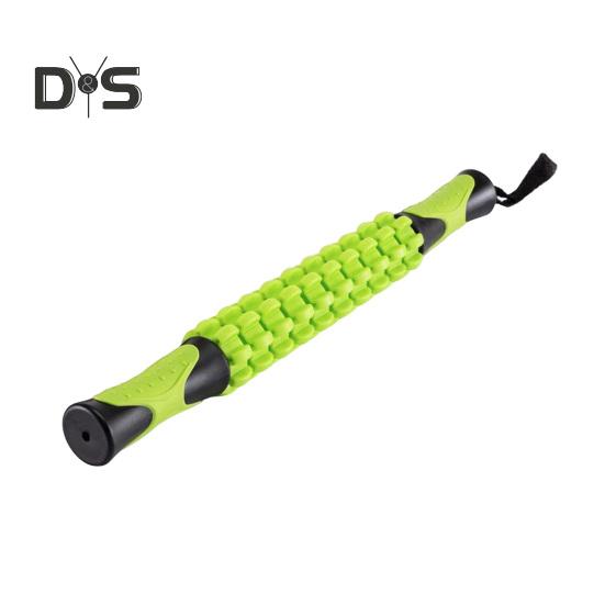 Массажный роликовый массажер для снятия боли в мышцах, глубокого расслабления тканей, физиотерапии, массажной палочки для лица, плеч, рук и тела