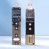 Адаптер NVME на USB 16 ТБ M.2 NVMe на USB Кардридер Поддержка UASP TRIM M.2 NVMe USB3.1 Внешний Тестовый Конвертер для PCI-E/M.2 SSD