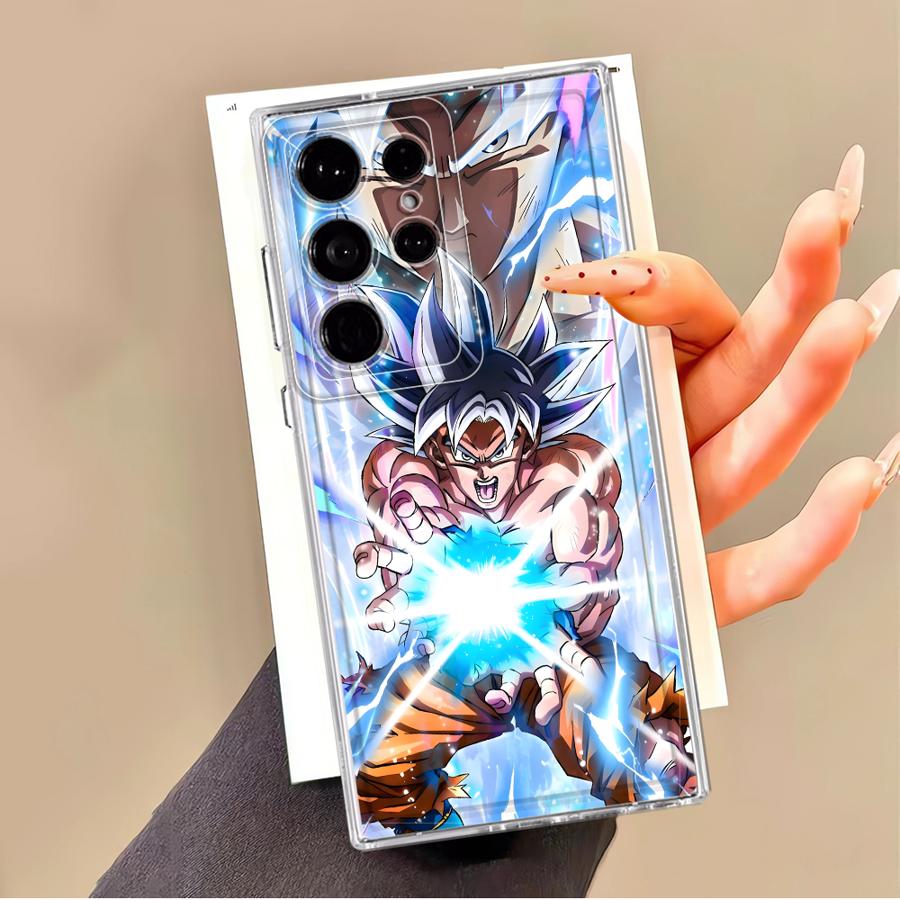 Чехол Dragon Ball Goku для Samsung Galaxy S25 Edge S24 Note 20 Ultra 10 S21 S23 Ultra S20 Plus S26 S22 FE Чехол для телефона