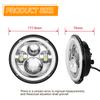 7 Inch Classic Motorcycle Headlights DOT Approved LED Light For Harley Yamaha BMW Motorcycle Headlamp