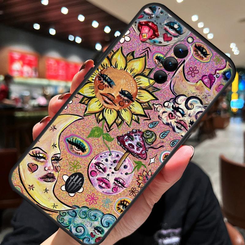 Чехол-пенал в стиле инди-хиппи для ZTE Nubia Red Magic 11 10 8 9 8S 9S 10S Pro Plus 10 Air 5G 6R 6 7 6S 7S Pro