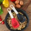 3 Colors Multifunctional Kitchen Cooking Spoon Heat-resistant Hanging Hole Innovative Potato Garlic Press Colander Spoon