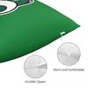 Saskatchewan Roughriders Square Pillowcase Polyester Linen Velvet Creative Zip Decor Pillow Case Room Cushion Cover 45x45