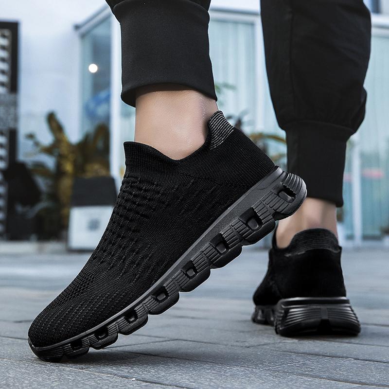 Unisex Sneakers Socks Shoes for Women Breathable Slip On Flats Unisex Platform Sneakers Casual Walking Men Shoes