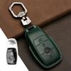 Genuine Leather Car Key Case Cover for Mercedes-Benz W203 W210 W211 Amg W204 C E S Cls Clk Cla Slk Classe Smart Car Keychain