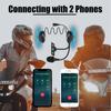 Bluetooth 5.2 Motorcycle Helmet Headset Wireless Handsfree Stereo Music Player With Mic Moto Headphone for Rider Earphone