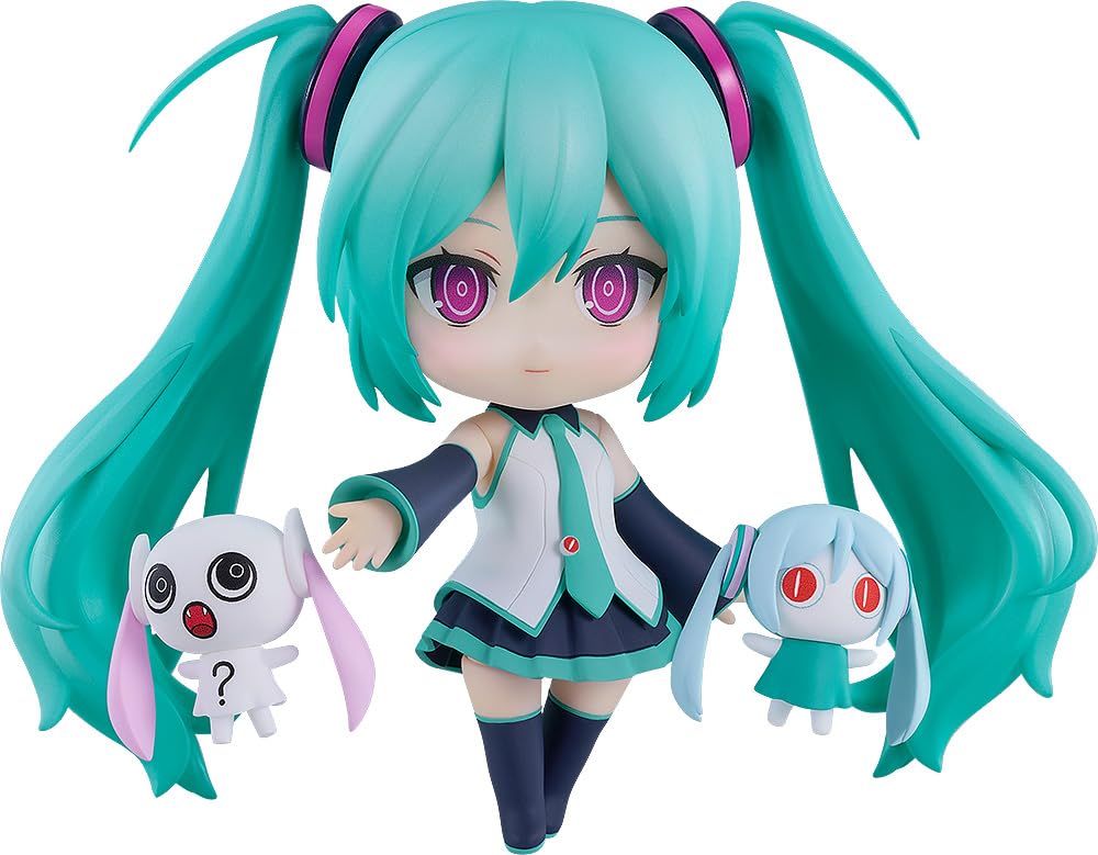 Good Smile Company Nendoroid Серия персонажей-вокалистов 01 Хацунэ Мику Хацунэ Мику Если не здесь Пластиковая окрашенная подвижная фигурка "Даже тебя любят, ты"