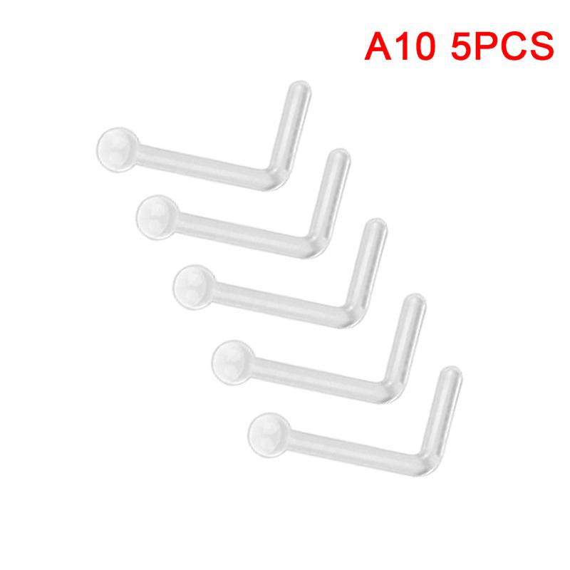 Ювелирные изделия для пирсинга, креативный акриловый прозрачный язык, штанга, кольцо для пупка, бровь, нос