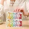 14pcs/box Disposable Washcloth Portable Travel Towel Thickened Compressed Face Cleansing Beauty Square Towel