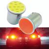 2X Красный Белый Желтый Синий Geen Pink Cob P21w 12SMD 1157 BAY15D 1156 Ba15s DC 12 В Лампы для автофургонов Прицеп Грузовик Стайлинг Автомобиля Парковка Авто Светодиодная Автомобильная Лампа