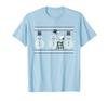 Peanuts Christmas Snoopy Building A Snowman T-shirt