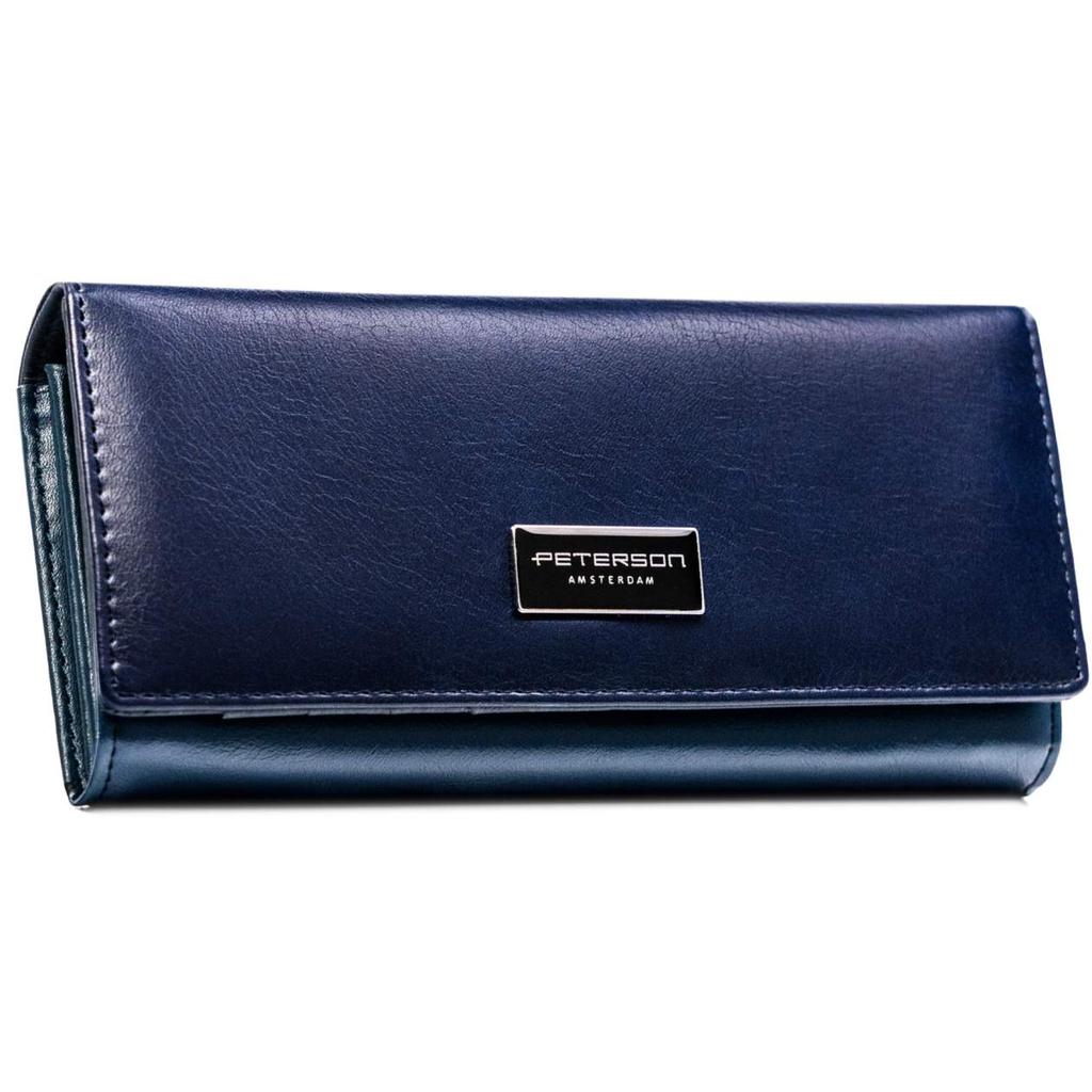 Portfel damski skóra+PU PTN PX24-F773-4610 Navy