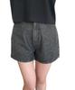 WEGO Denim Size Black Sonata Women's Shorts, Trousers, Bottoms, Girly, Date, Summer, Gift, L,
