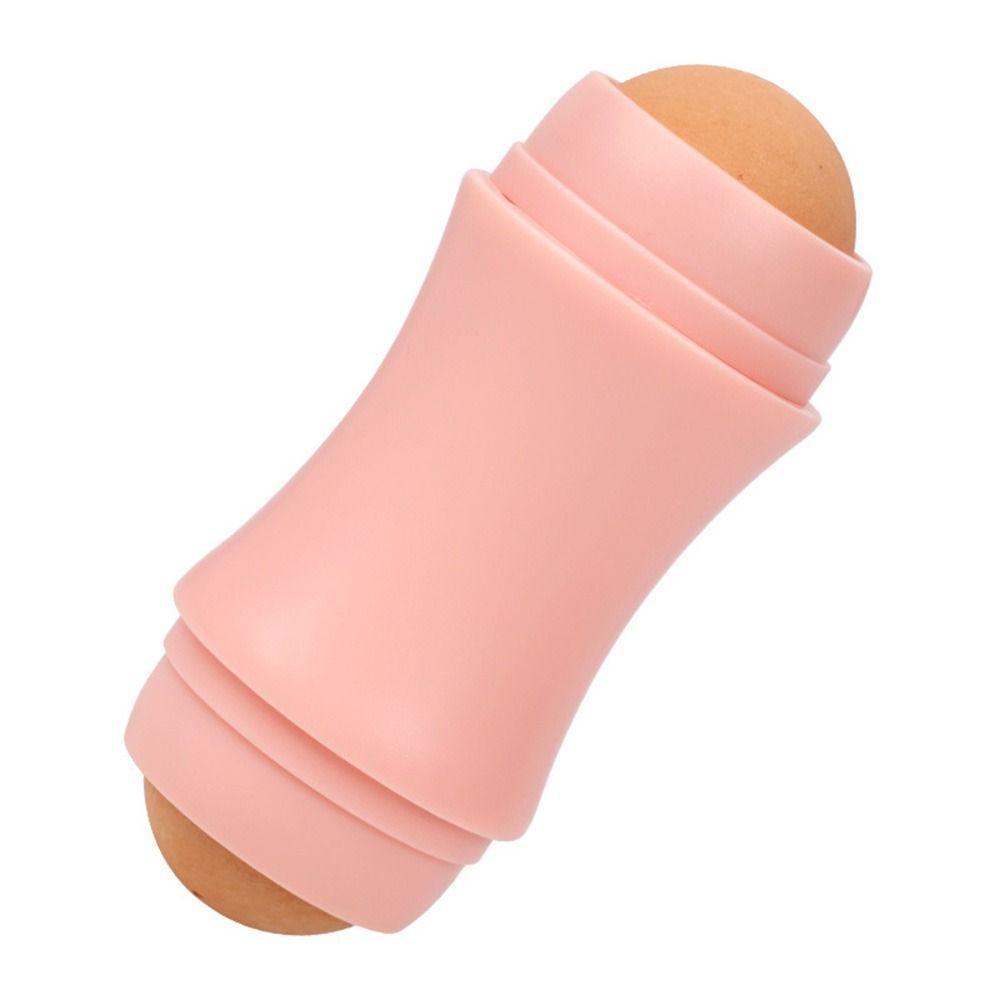 Инструмент для ухода за кожей, палочка для удаления масла с лица, 2 шарика, массажная палочка, ролик для поглощения масла для лица, дом