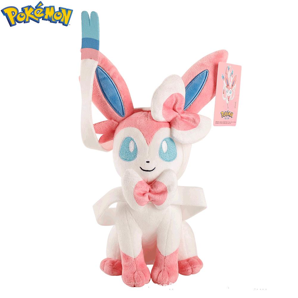 POKEMON Оригинальная Плюшевая Игрушка Генгар Пикачу Чаризард Настоящая Плюшевая Кукла Мягкая Каваи Милая Мультяшная Пиплуп Игрушки для Детей Подарок