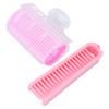 DIY Bangs Hair Roller Curler Hair Curling Styling Tool Women Hairdressing Curlers Set (Pink)