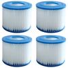 Type VI Hot Tub Filter Replacement Swimming Pool Filters for Bestway Flowclear Filter Cartridge Soft Rubber SPA Filter for Intex
