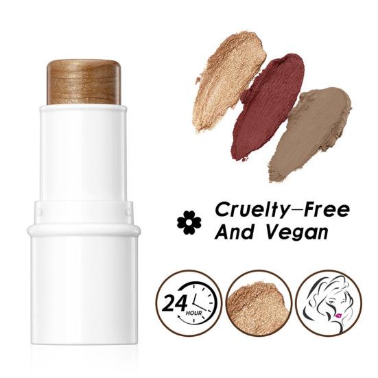 Натуральные мини-контурирующие румяна-карандаш-бальзам для щек