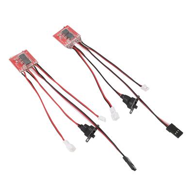 2 шт. 30A Micro Brushed ESC Winch Control Двунаправленный ESC Speed Controller Аксессуары с тормозом