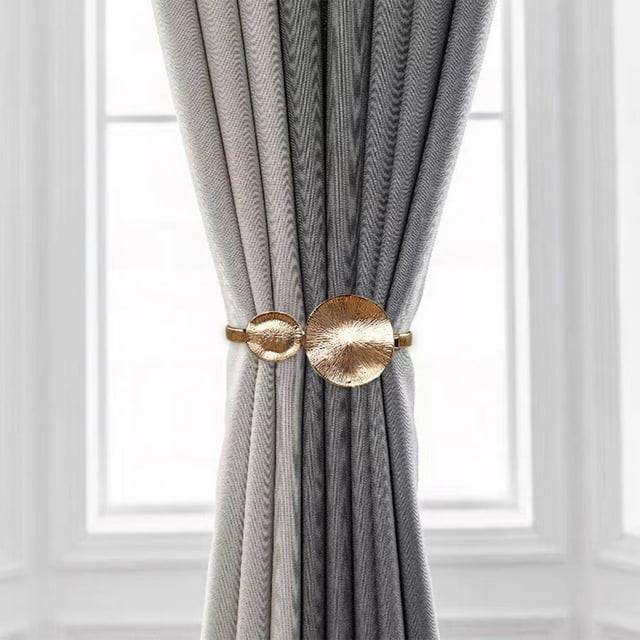 Подхваты для штор, Подхваты для штор для штор, Подхваты для штор из сплава, Современные держатели для штор для тонких или толстых домашних оконных драпировок 1 шт.