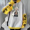 Funny Japanese Anime Demon Slayer Shinazugawa Sanemi Men Hoodie Sweatshirts Women Harajuku Wind Column Loose Casual Sweatshirts