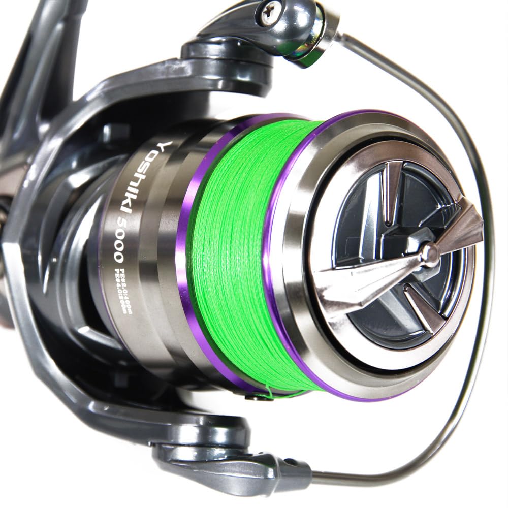 Садковые рыболовные снасти с леской PE Большая спиннинговая катушка YOSHIKI XE5000 Нет. 3 200м включено (ори-781213)