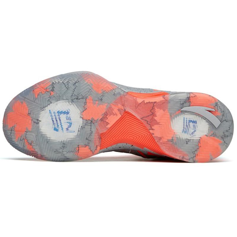 Anta KT1 Pro Текстиль, Синтетическая кожа, ТПУ Амортизация Скользкая Подошва Износостойкость Покрытие Поддержка Средняя Высота Кроссовки 112141106S-3