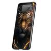 Мультяшный тигр Жесткий чехол из поликарбоната для телефона Samsung Galaxy Z Flip 4 5 Черная крышка для Galaxy Z Flip 3 Складные ударопрочные чехлы Capas
