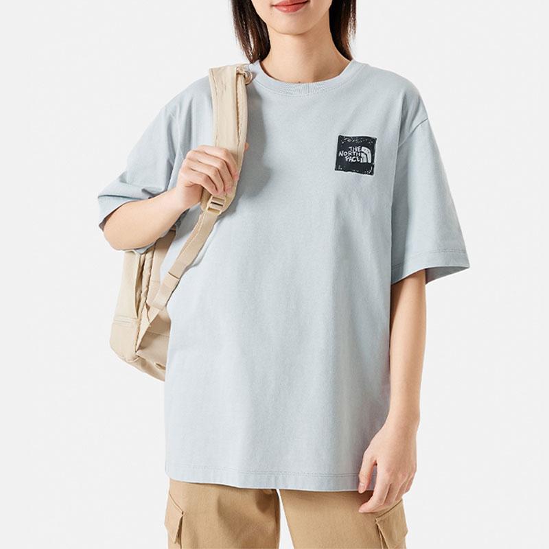 THE NORTH FACE T Shirt Unisex Gray NF0A8CSM-A0M