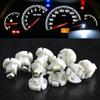 10x T4 T4.2 Neo Wedge 1-SMD LED Cluster Instrument Dash Climate Bulbs White Car Tuning Interior Parts Accessories Products