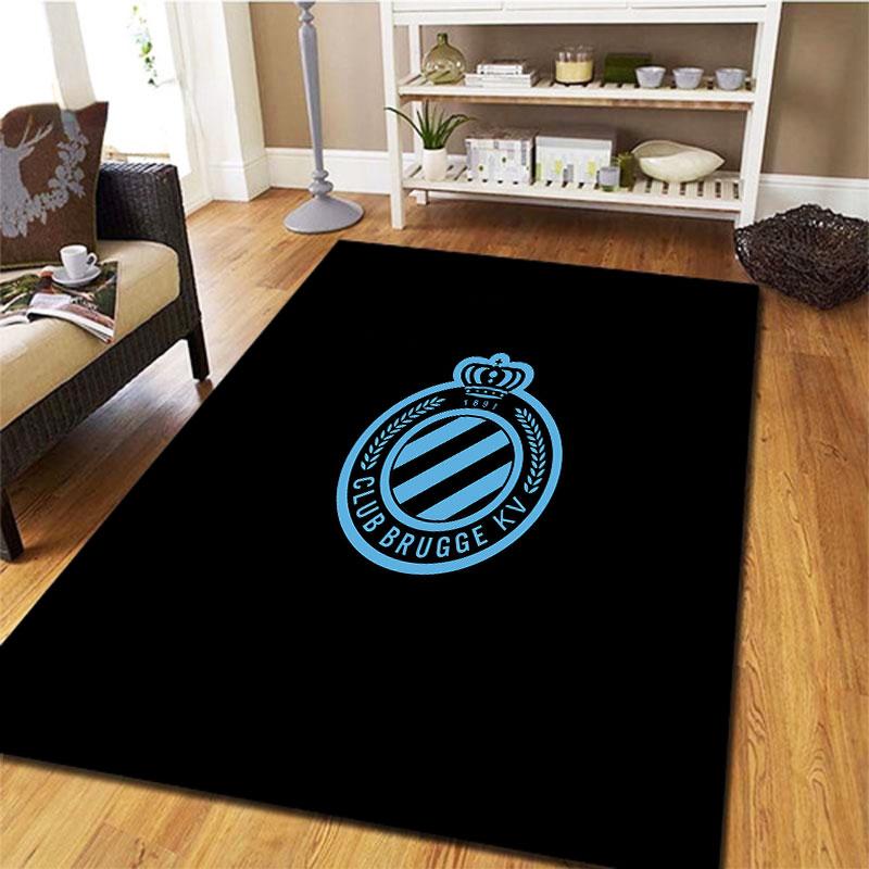 Club Brugge KV Carpet Rug for Living Room Bedroom Home Sofa Decoration,Kids play Non-slip Floor Mat