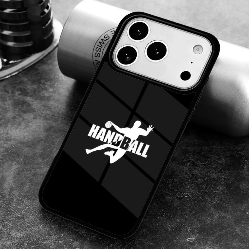 Мягкий чехол для телефона Handball Sport для iPhone 17 16 15 Pro Max Air 14 13 12 11 Plus Ударопрочный чехол