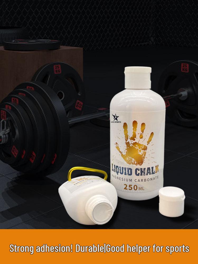 Жидкая магнезия против скольжения для спорта: Скалолазание, Тяжелая атлетика, Толкание ядра, Сухой хват