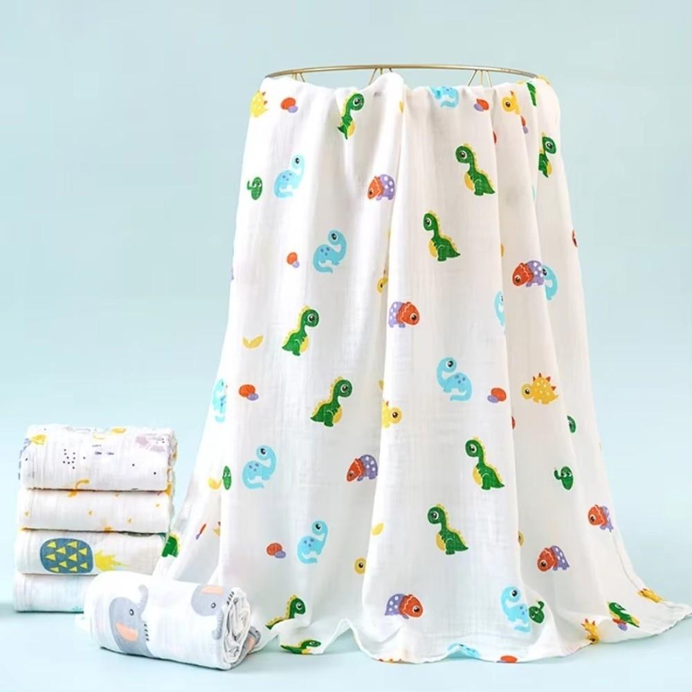 2 Layer Newborn Blankets Cotton Kids Bath Towel New Baby Swaddle Blanket Summer