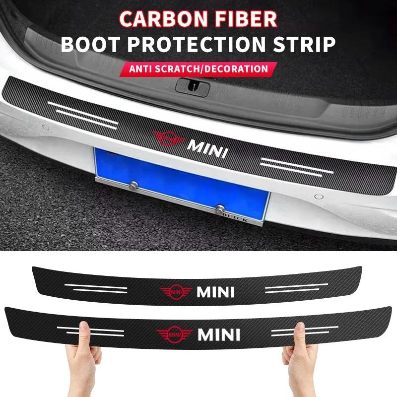 Car Door Sill Protector Plate Rear Trunk Bumper Strips Anti Scratch Stickers For Mini Cooper F54 F55 F56 F57 F60 R50 R56 R52 R53 f11