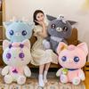 Oversized Cat Pink Fox Deer Plush Doll Doll Throw Pillow Doll Machine Exchange Gift For Girls