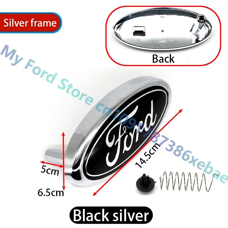 Автомобильная наклейка Ford ABS 14.5 Логотип на передний капот автомобиля Наклейка с шильдиком на задний багажник Для Ford Mondeo Focus Fusion MK2 MK4 F150 F25