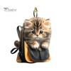 Acrylic 2D Cat Car Hanging Decoration Home Office Backpack Auto Rearview Mirror Cartoon Kitten Animal Hanging Ornament Pendant