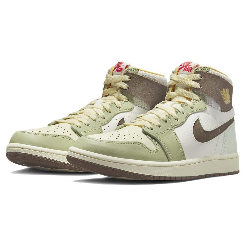 Мужские кроссовки Air Jordan 1 High Zoom Comfort 2 Year of the Rabbit, зеленые FD4327-121