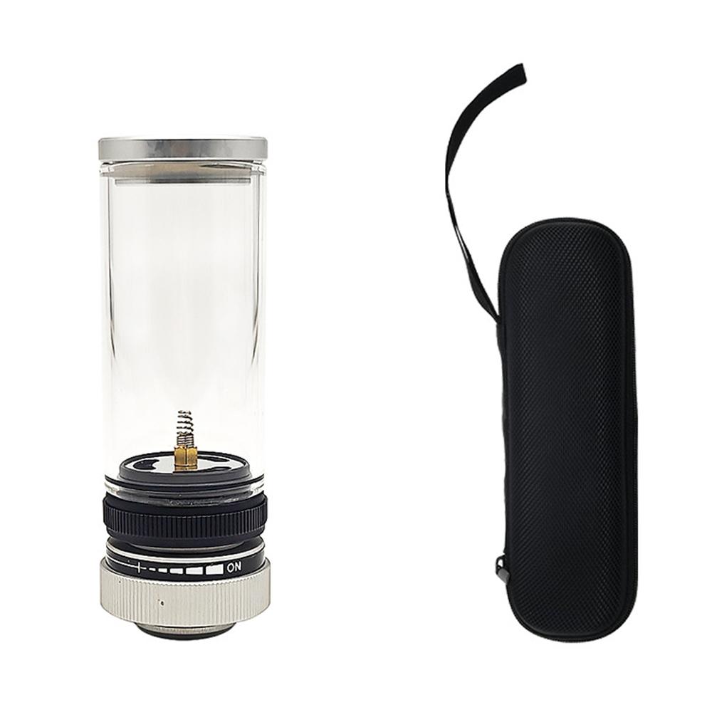 Портативный газовый фонарь для кемпинга, уличная свеча, лампа с сумкой для хранения для кемпинга, пешего туризма, путешествий