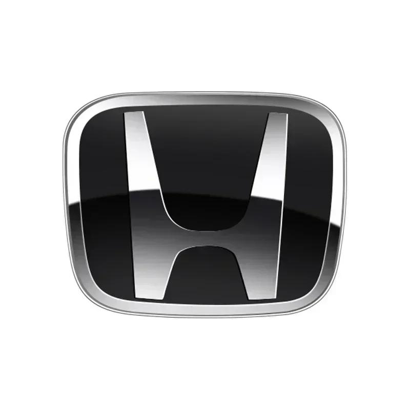 H 1PCS For Honda Fit City Accord Fit VEZEL HRV Odyssey H Emblem Badge Car Hood Grill Rear Trunk Steering Wheel Logo Accessories