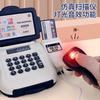 Toy Simulation Supermarket Cash Register Playing House Children'S Convenience Store Checkout Page Model Swipe Card Scanning