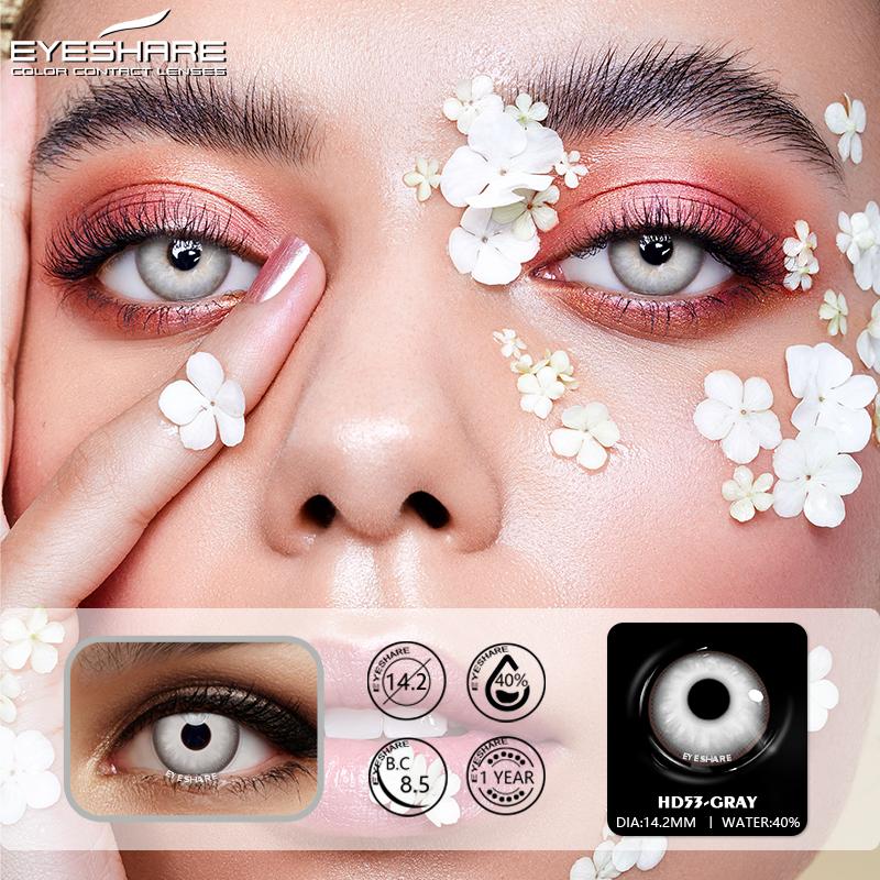 1 Pair Halloween Contact Lenses for Eyes Cosplay Lenses Anime Lenses Anime Accessories Lenses Black Lenses White Lenses