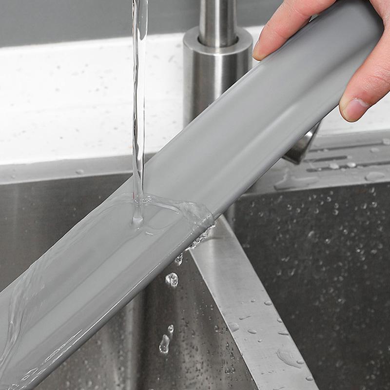 1 шт., звукоизоляционная дверная полоса, резиновая уплотнительная лента, дверной стопор, нижний зазор двери, силиконовый черновик