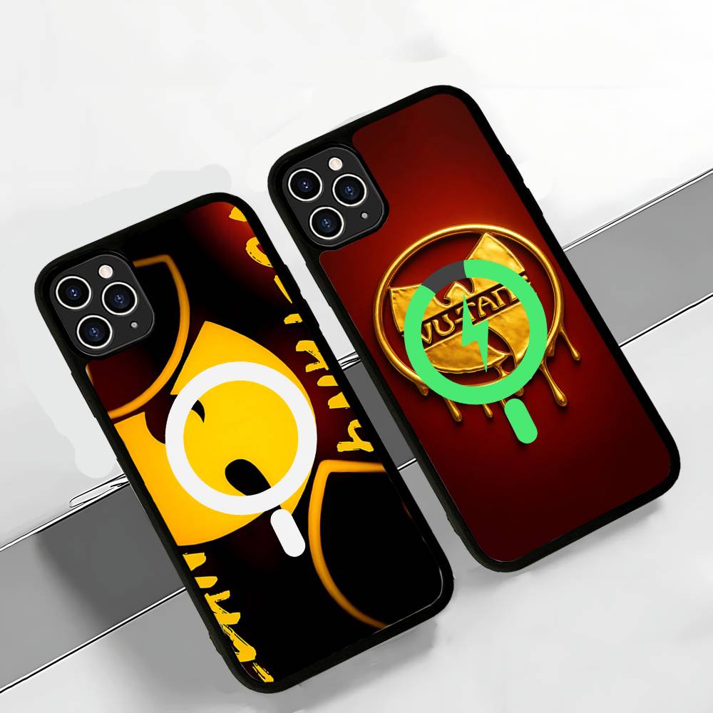 Магнитный чехол для телефона Singer W-WU-T-TANG для iPhone 16 15 14 13 12 11 17 Pro Max Plus, чехол с поддержкой беспроводной зарядки