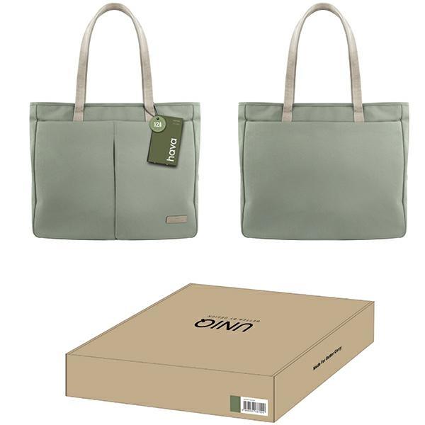 UNIQ torba na laptopa Hava 16zielony/laurel green RPET