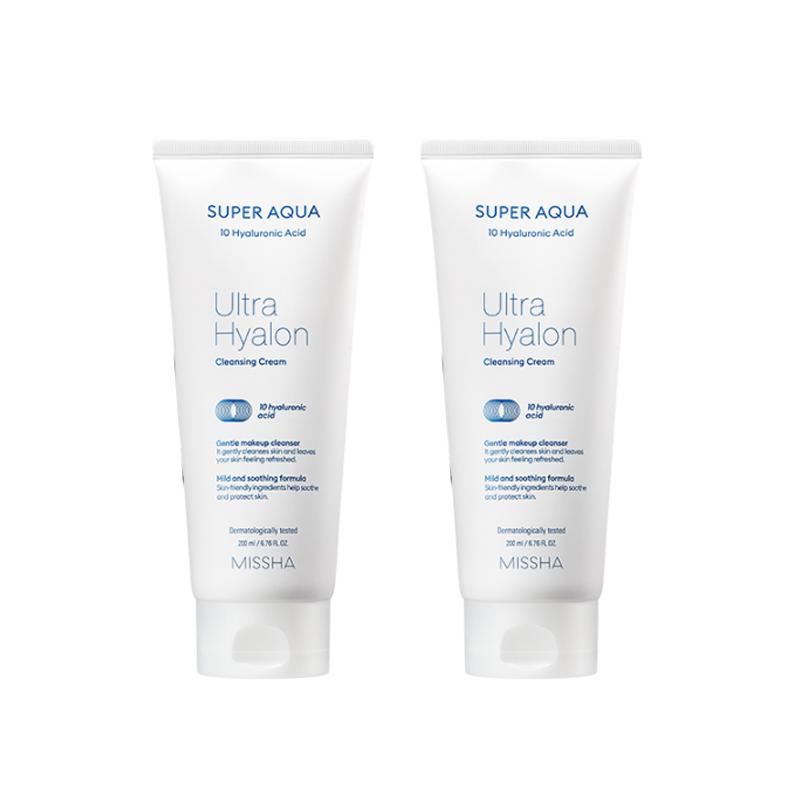 MISSHA Super Aqua Ultra Hyalon Очищающий крем 200 мл (3 варианта)