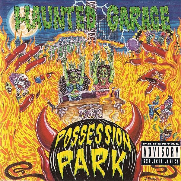 CD HAUNTED GARAGE - Possession Park CDZORRO27 Metal Blade Rec 1991 Europe Rock Used